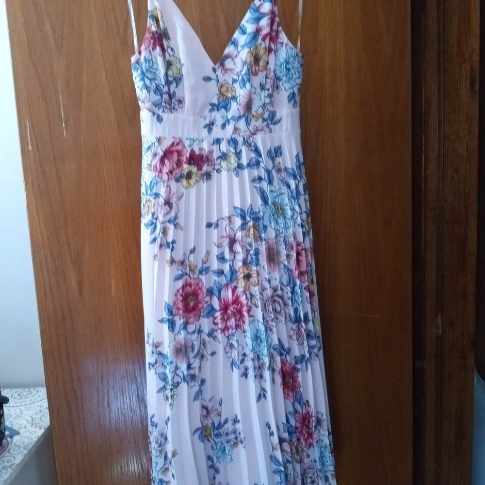 Chic Floral Print Maxi Dress